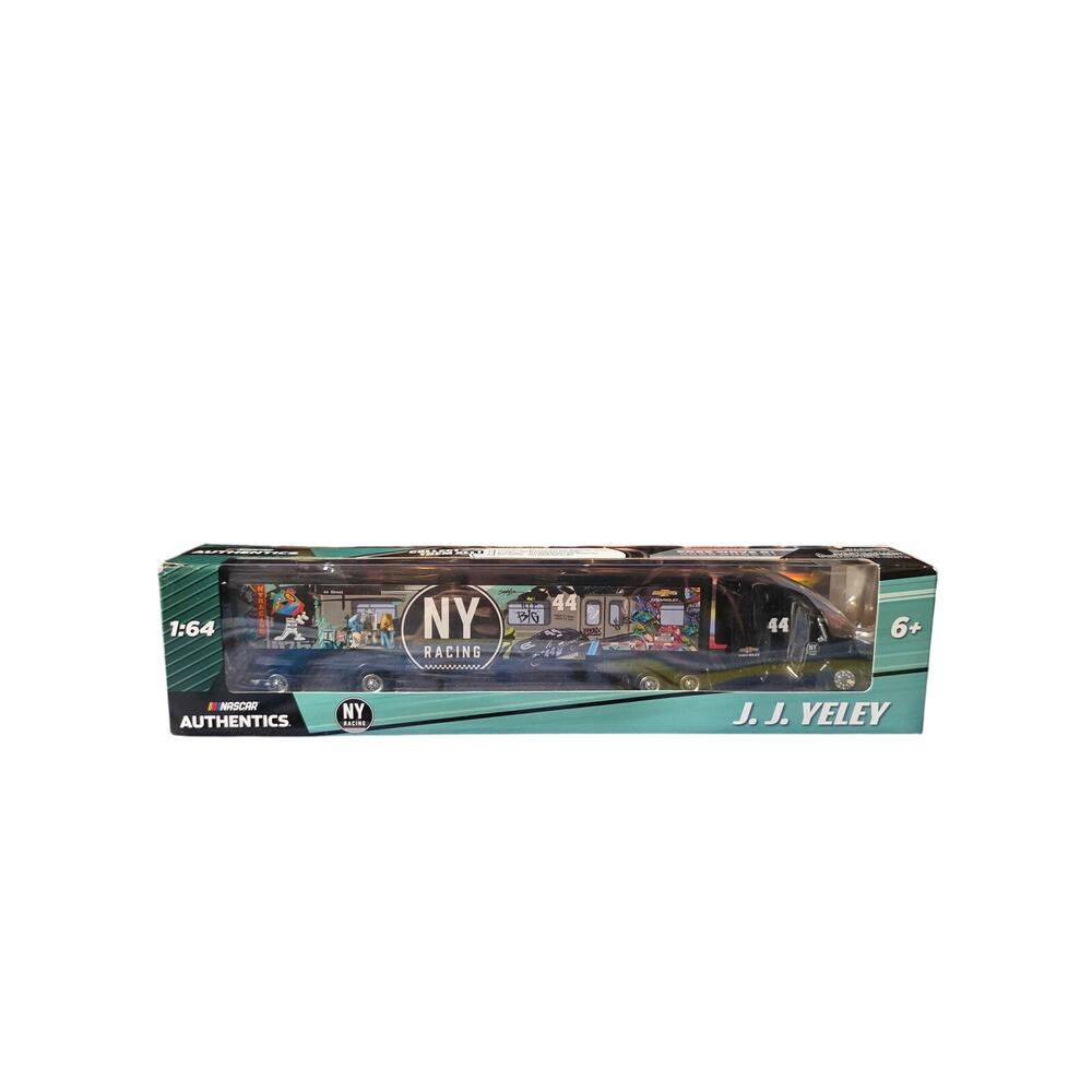 NASCAR Authentics 1:64 JJ Yeley #44 NY Racing Team Hauler Diecast Trailer